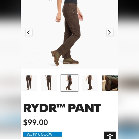 Women's Kuhl Rydr Pant - Picture 5 of 5